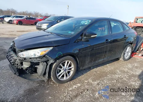 2016 Ford Focus Se from USA, damaged, VIN 1FADP3F28GL348778
